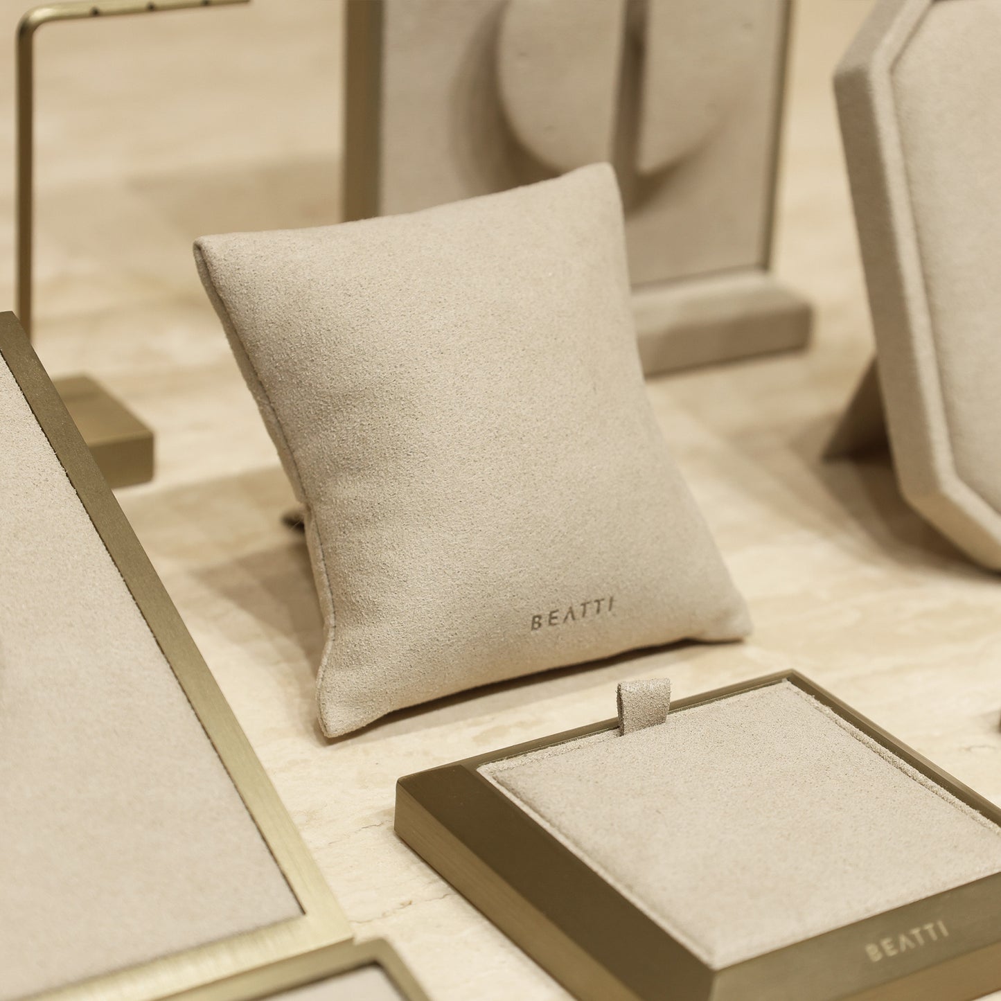 Versatile Pillow Display with Kickstand BTD15