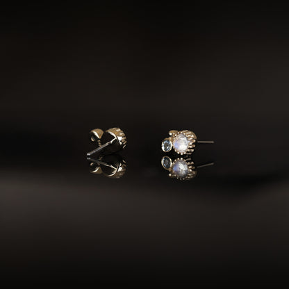 Twinette • 14K Gold Gemstone Threadless End