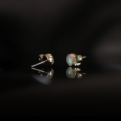 Twinette • 14K Gold Gemstone Threadless End