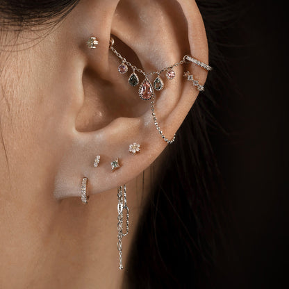 Miette • Micro Gemstone & Icy Diamond