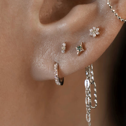 Miette • Micro Gemstone & Icy Diamond