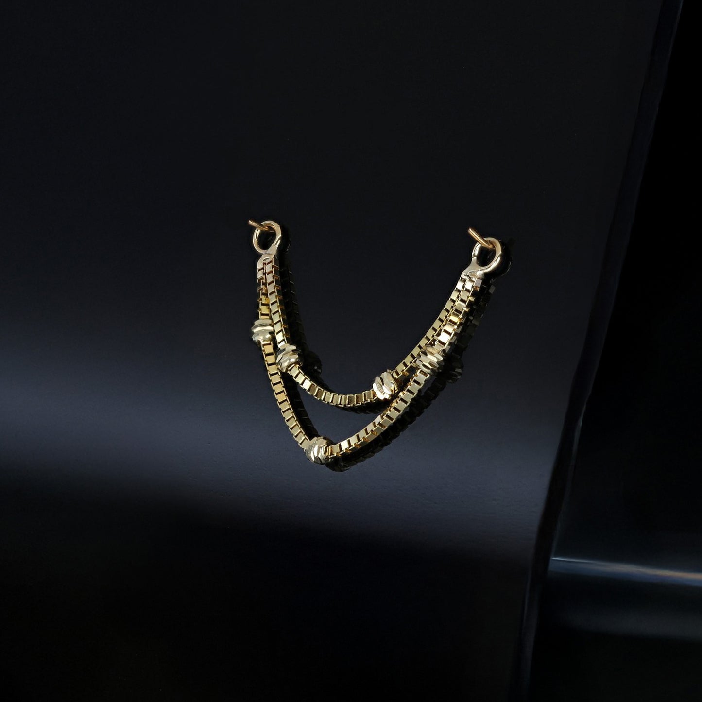 Ball-Beaded Double Box Chain Attachment