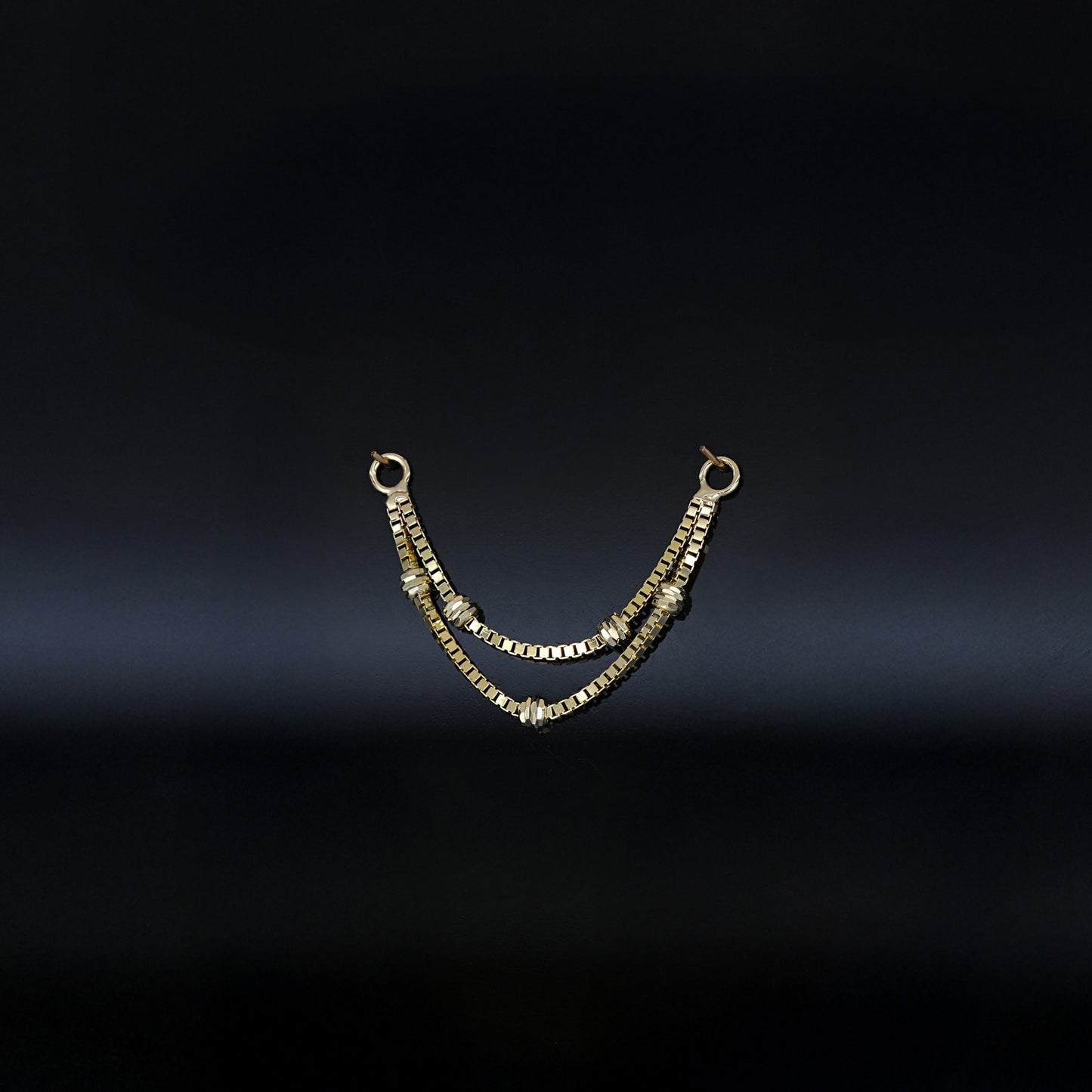 Ball-Beaded Double Box Chain Attachment