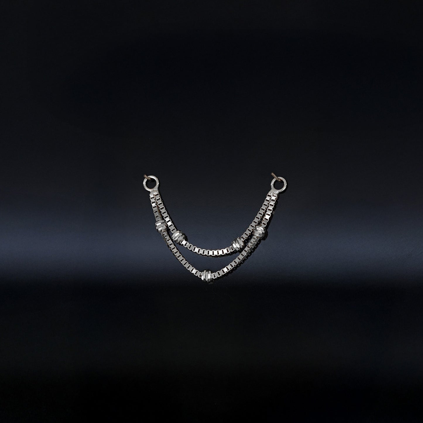 Ball-Beaded Double Box Chain Attachment