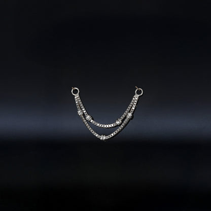 Ball-Beaded Double Box Chain Attachment