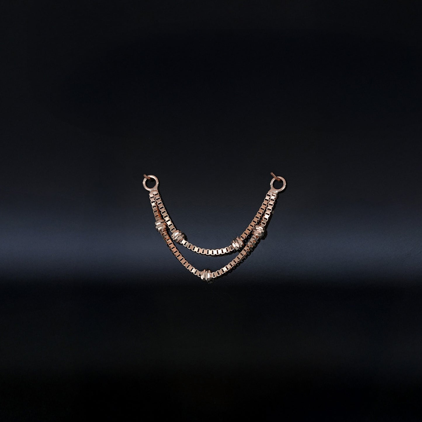 Ball-Beaded Double Box Chain Attachment