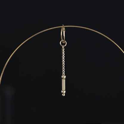 Motif • 14K Gold Brillcut Chain Charm