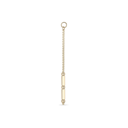Sequence • 14K Gold Brillcut Chain Charm
