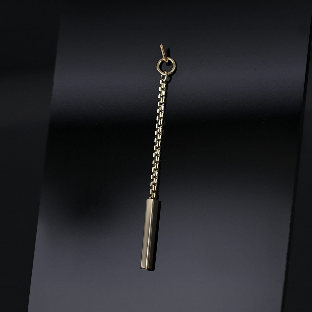 Dash • 14K Gold Brillcut Chain Charm