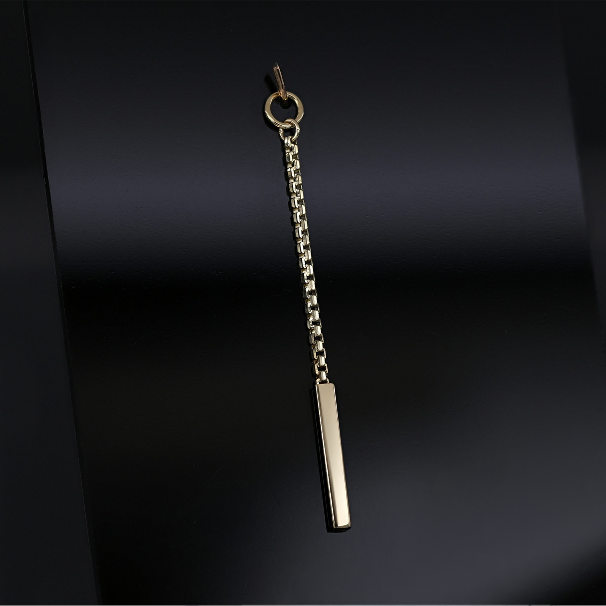 Dash • 14K Gold Brillcut Chain Charm