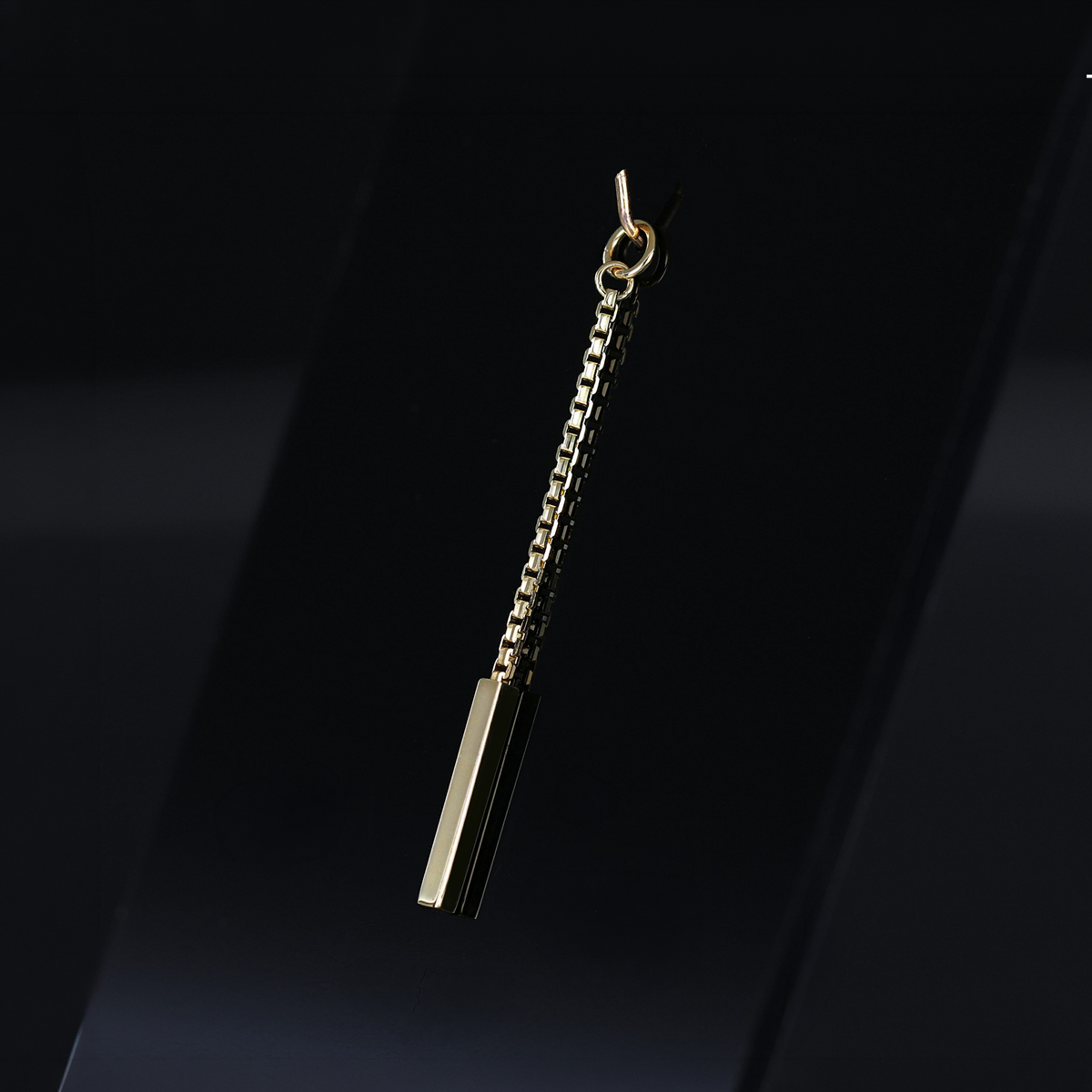 Dash • 14K Gold Brillcut Chain Charm