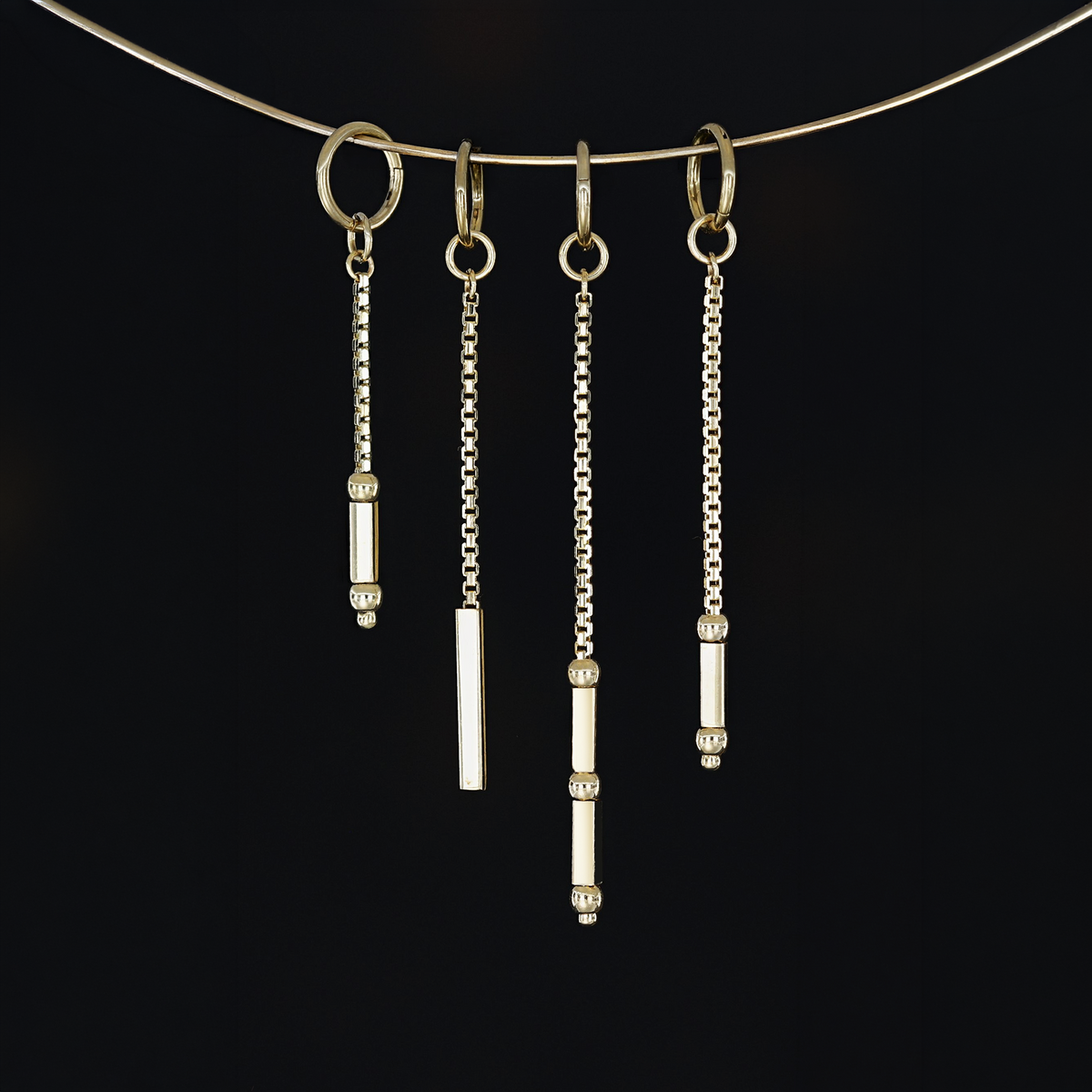 Motif • 14K Gold Brillcut Chain Charm