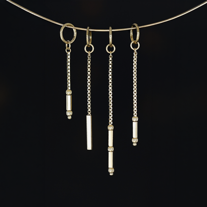 Motif • 14K Gold Brillcut Chain Charm