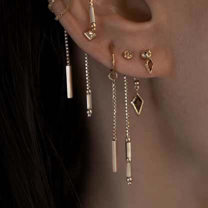 Motif • 14K Gold Brillcut Chain Charm