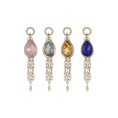 Limited • Eclat Charm with Draped Tassel Chains