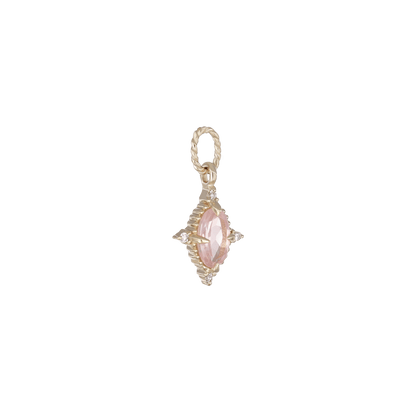 Charlotte • Gemstone Hoop Charm