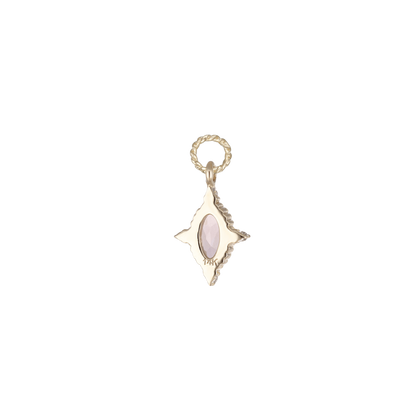 Charlotte • Gemstone Hoop Charm